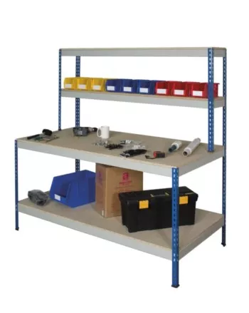 Anco Rivet Workstations - Full Undershelf